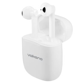 Volkano Buds X 2.0 Series True Wireless Earphones + Charging Case - White