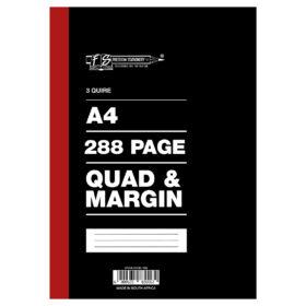 Freedom Stationery 3 Quire / 288 pages A4 Counter Books Q/M x 5