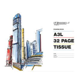 Freedom Stationery 32p A3L Drawing Books - Tissue x 10