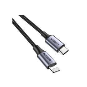UGREEN MFI to Type C Braid Cable 1m - Black