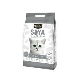 Kit Cat Soya Clump Cat Litter 7L - Charcoal (2.8kg)