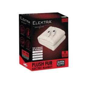 Elektra Comfort Electric Blanket Acrylic Fur - Queen