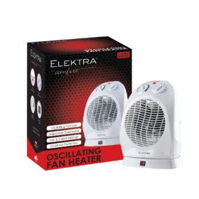 Elektra Comfort Oscillating Fan Heater