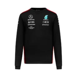 Mercedes team sweatshirt 2023, black