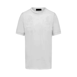 Mercedes team stealth tee shirt 2023, white