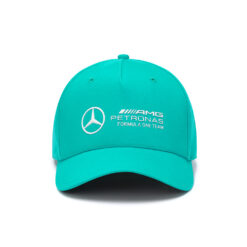 Mercedes large logo baseball cap, green