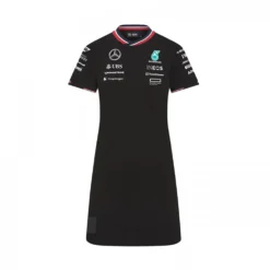 Mercedes team tee dress 2024, black