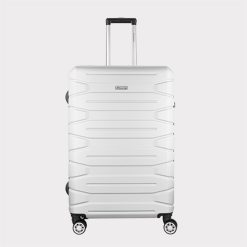 Travelwize Cabana ABS 4-Wheel Spinner Luggage - Platinum