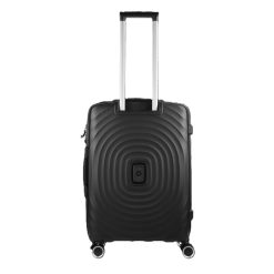 Travelwize Ripple PP 4-Wheel Spinner Luggage - Black