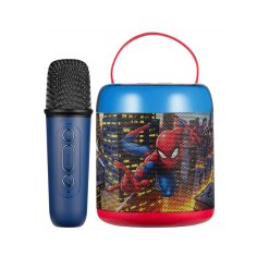 Spider-Man LED Karaoke Speaker with Microphone