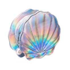 Quest Shell Coin Purse - Silver