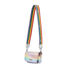 Quest Rainbow Cross Body Bag - Silver
