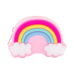 Quest Rainbow Silicone Purse - Pink