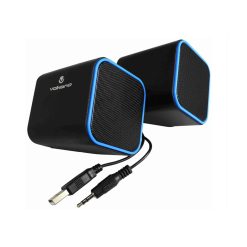Volkano Diamond Series USB Speaker - Blue
