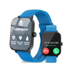 Volkano Chroma Series Smartwatch with Blue Strap