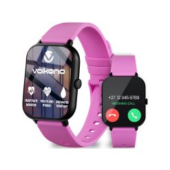 Volkano Chroma Series Smartwatch with Flamingo Pink Strap